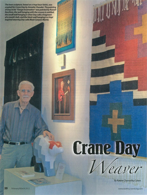 "Crane Day Weaver" title photo